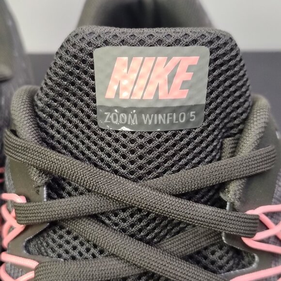 Nike Zoom Winflo 5 Women's Size 8 Gray Pink Lightweight Running Shoes AA7414-004 - Picture 3 of 10